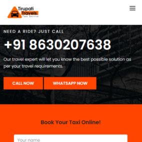 Tirupati Travels Taxi Service in Dehradun